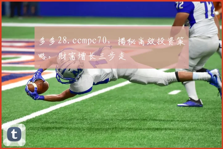 多多28.ccmpc70，揭秘高效投资策略，财富增长三步走